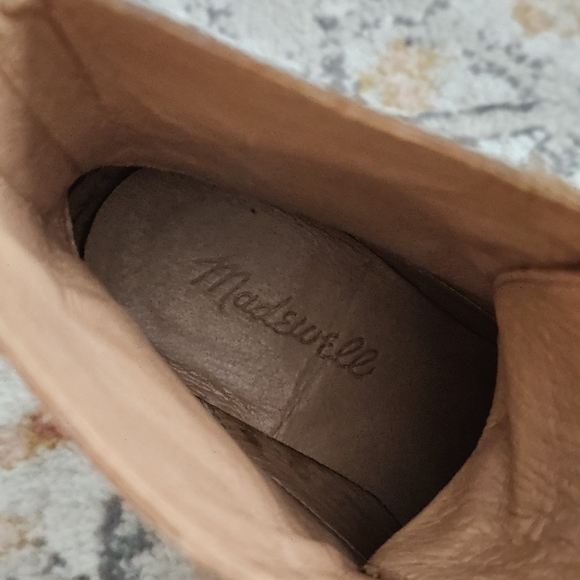 Madewell Leather Lace-Up Lugsole Boots - Picture 9 of 10